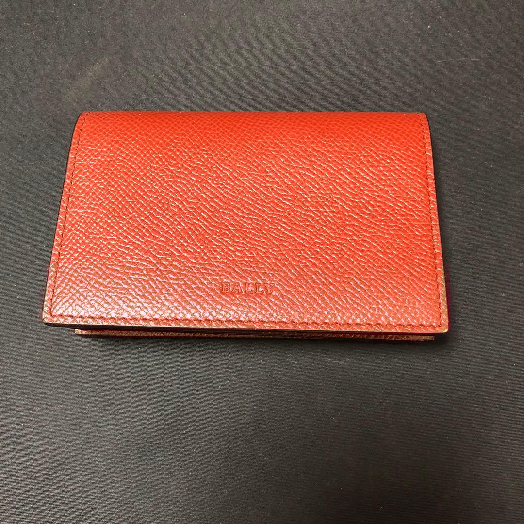 1♪63 BALLYカードケース　茶色