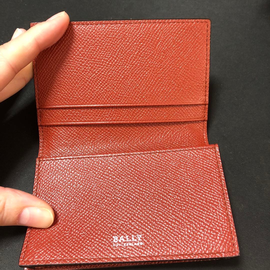 1♪63 BALLYカードケース　茶色