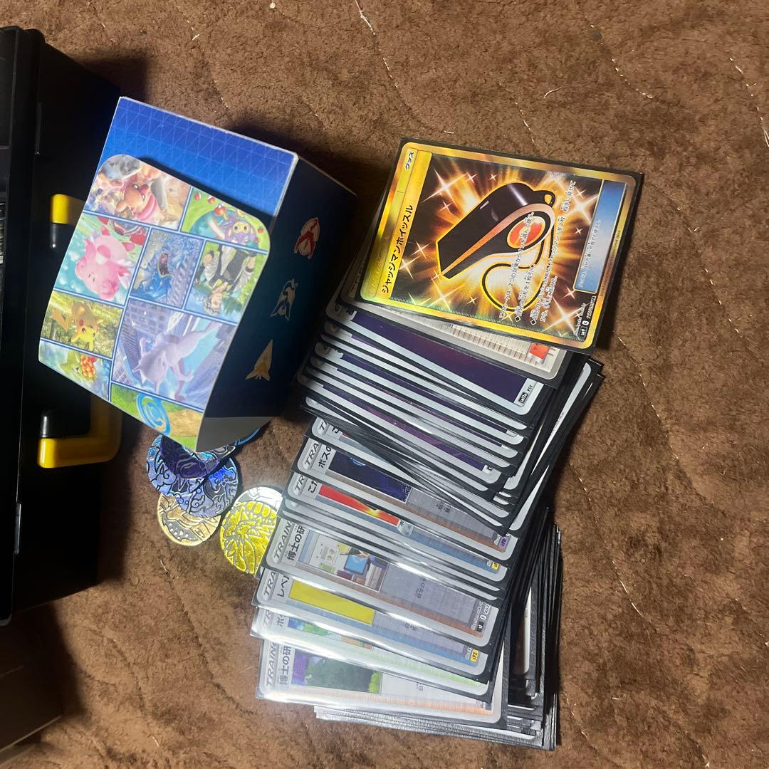 ポケモンカード、デッキとケース、ダメ缶、バトルシート、ポケモンカード収納ケース