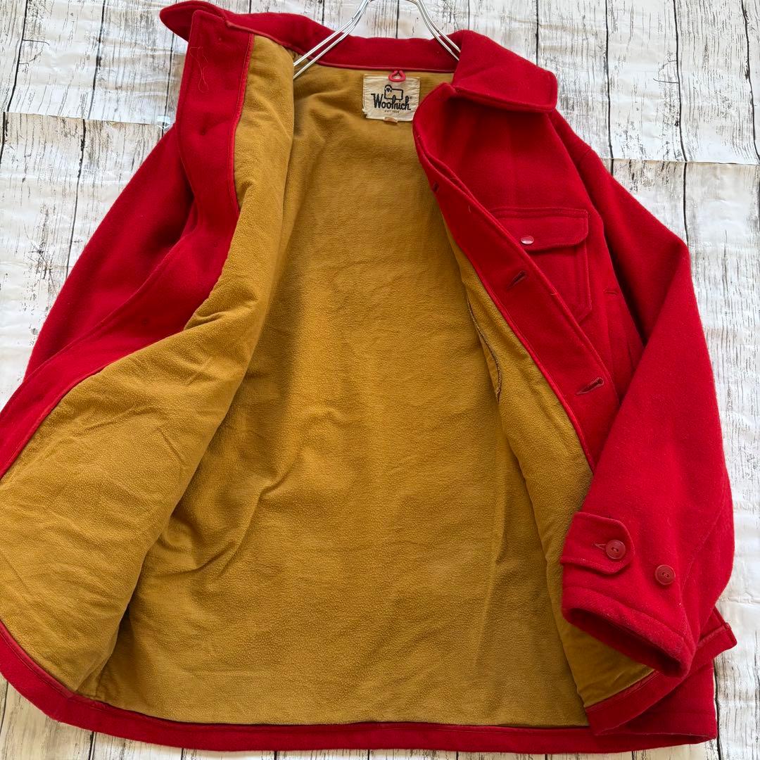 60s 70s Woolrich ウールハンティングジャケット マッキーノ