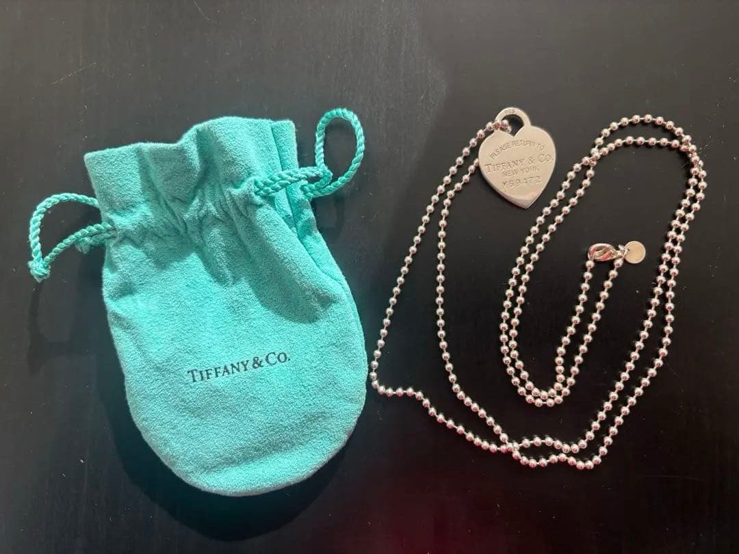 【いかそーめん】ティファニー リターントゥハート ボールチェーン