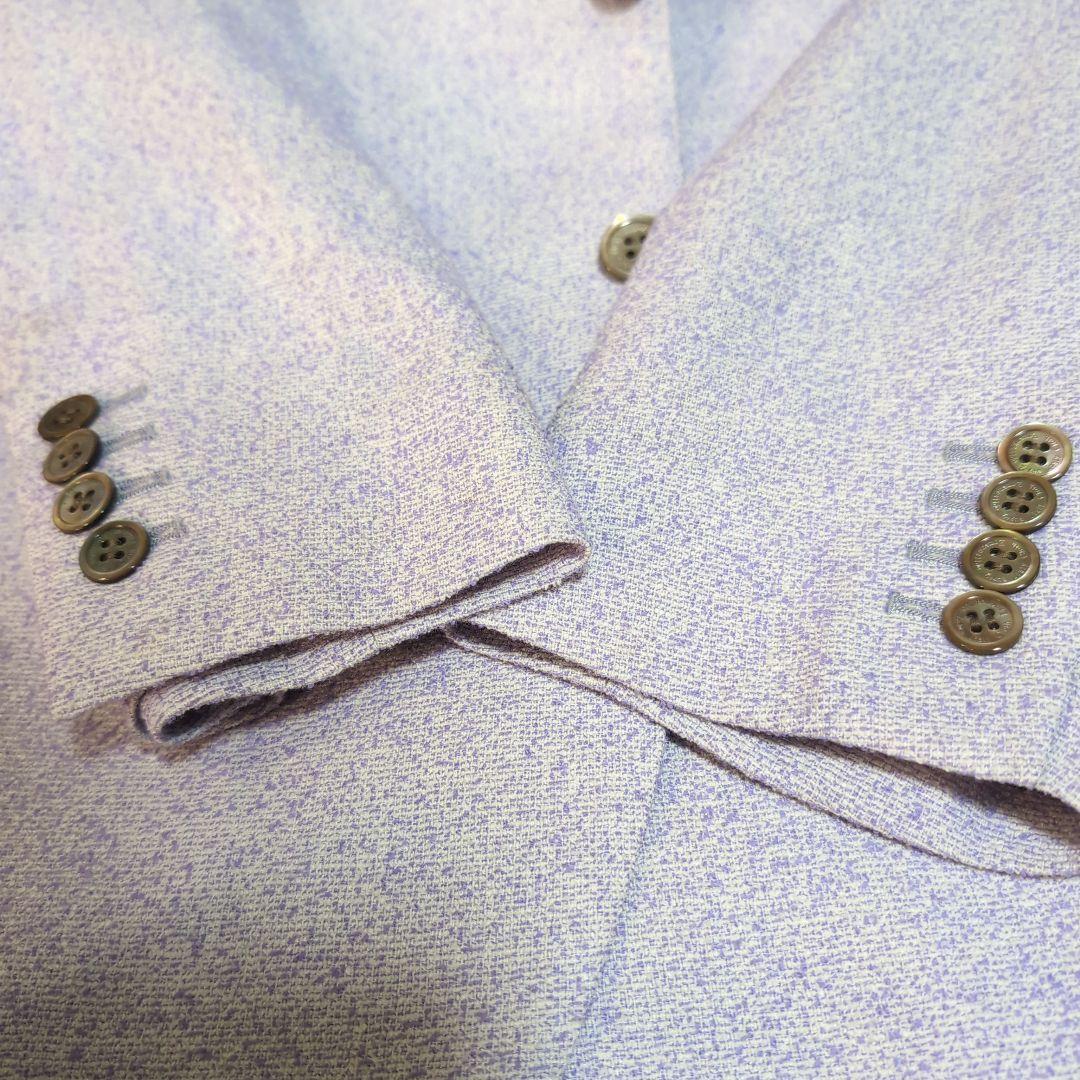 Ermenegildo Zegna 赤タグ テーラードジャケットメランジパープル