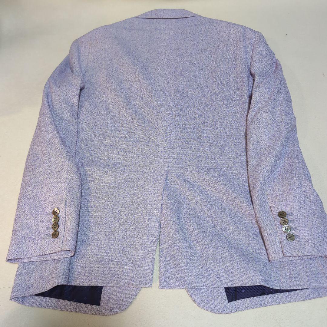 Ermenegildo Zegna 赤タグ テーラードジャケットメランジパープル