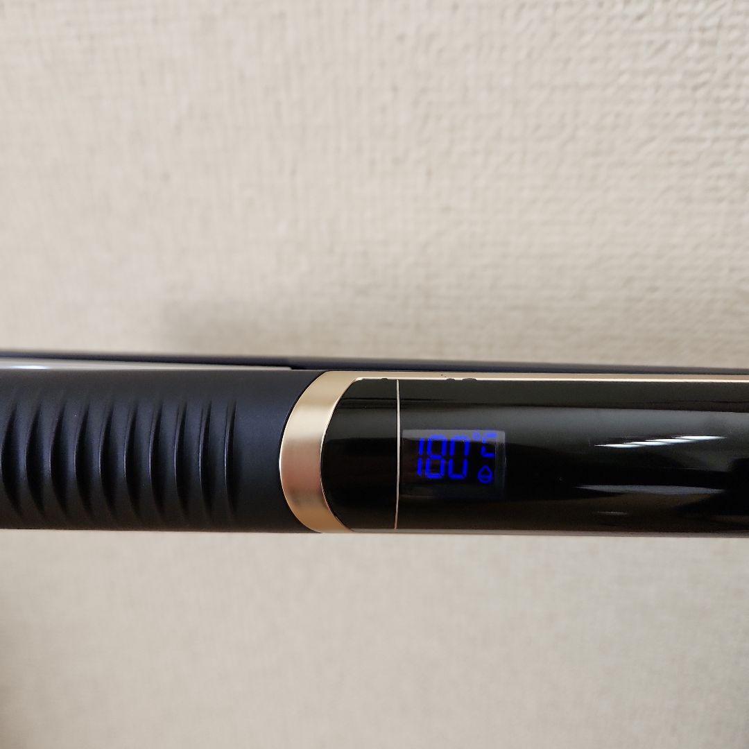 YAMAN ストレートヘアアイロン ネイビー　ケース付き 【YJHB0】