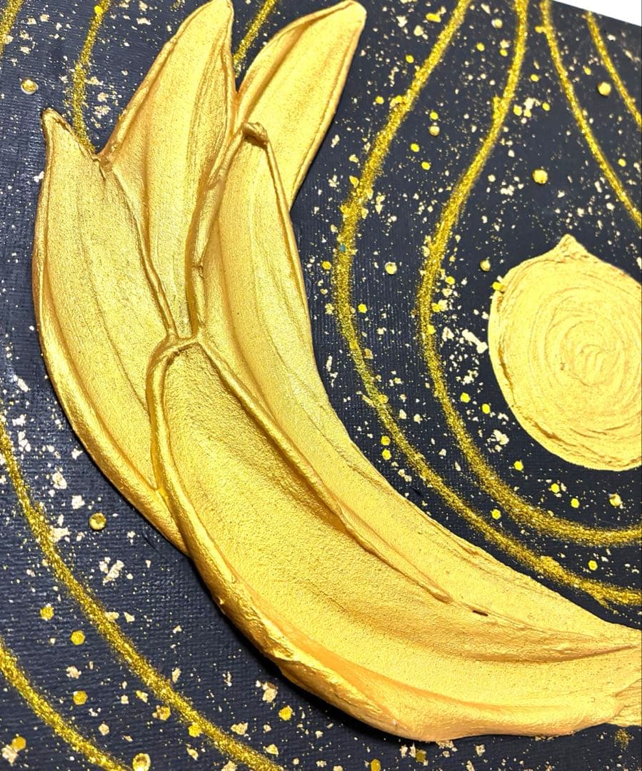 開運絵画　龍神様　宝珠　観音様の手　インフィニティ　ダイヤモンド富士　金箔