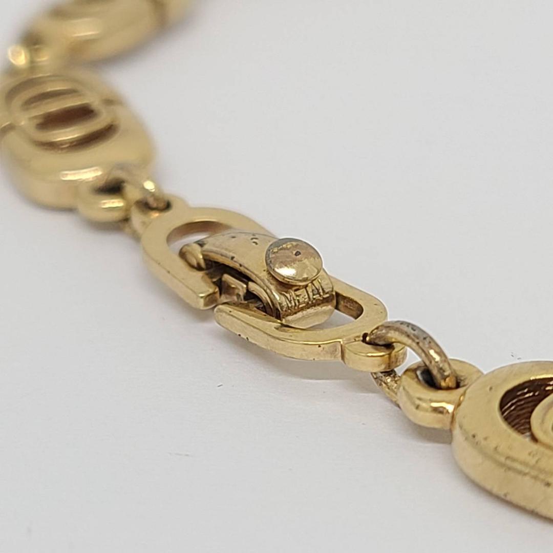 ディオール Dior ネックレス CDロゴ 金属素材 ゴールド