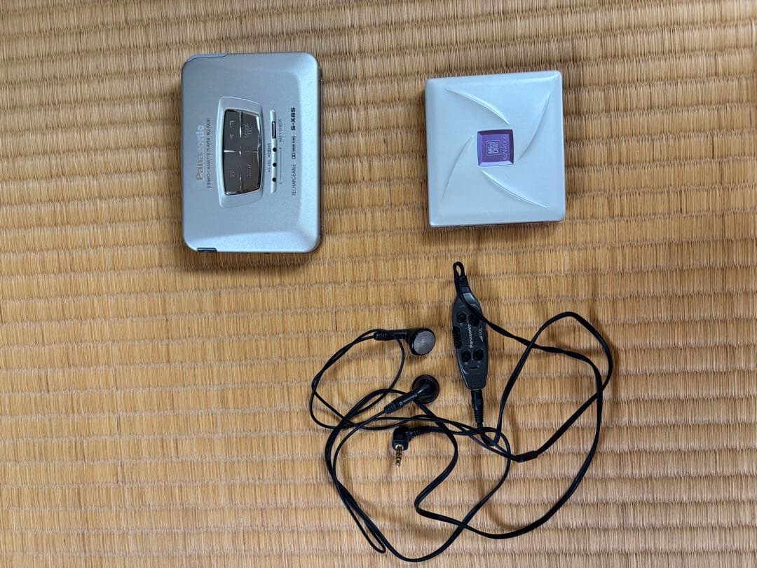 KENWOOD　MDプレーヤー/パナソニック　カセットプレーヤー