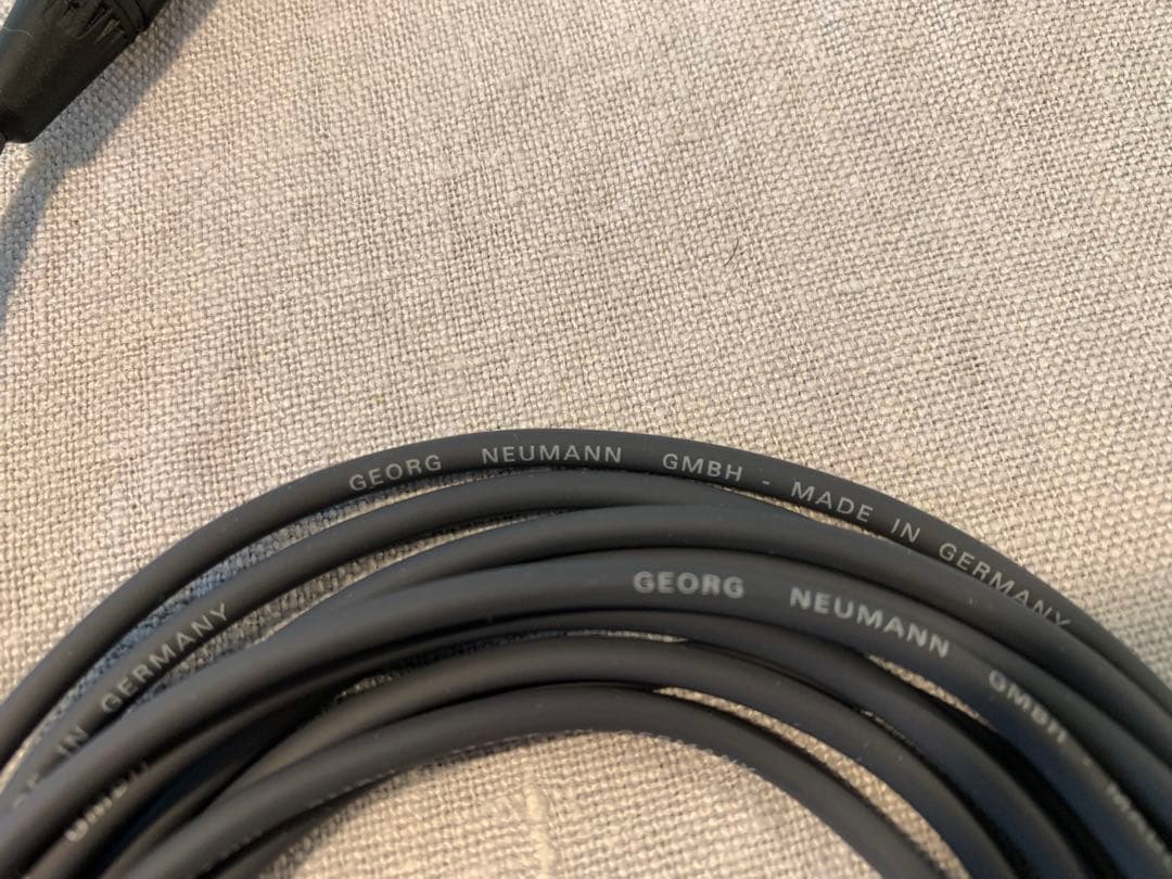 ノイマン K3×0.2 ヘッドホンケーブル　AKGタイプ　3m