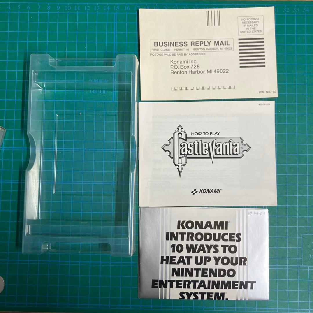 【空箱のみ】キャッスルバニア castlevania 悪魔城ドラキュラ 北米版