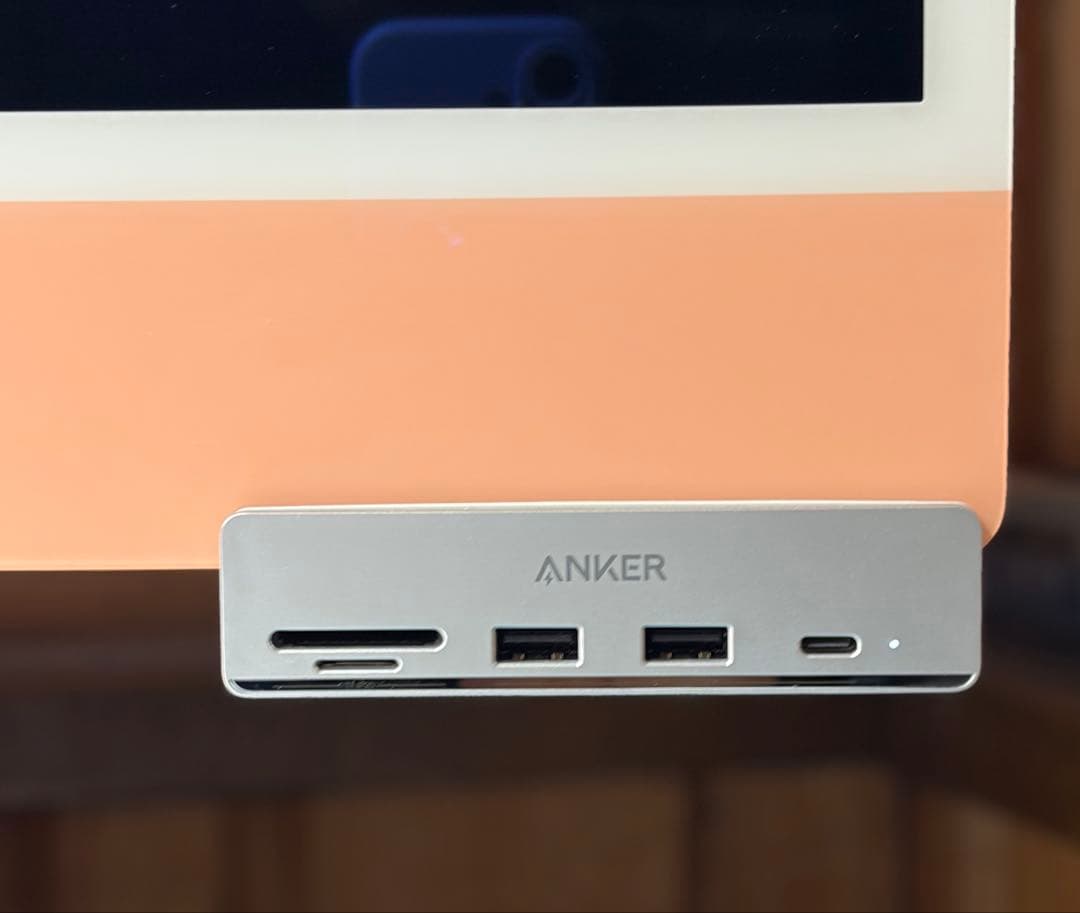 iMac 24インチM1 4ポート2021 512GB 16GB オレンジ 元箱