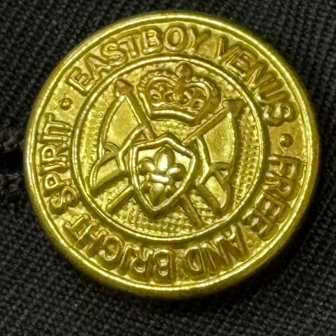 高級　美品　EASTBOY ヴィーナス　紺ブレ　ワッペン　金ボタン　ジャケット