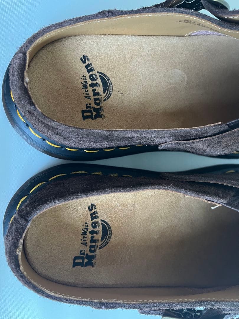 靴 Dr.Martens ISHAM SUEDE MULES