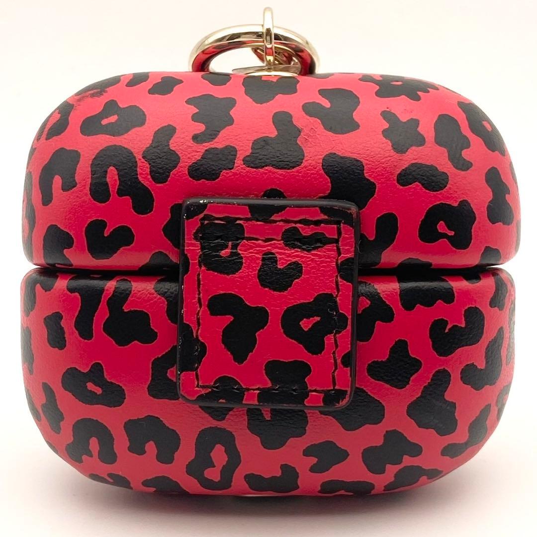 極美品● ディオール AirPods Pro ケース チャーム ヒョウ柄