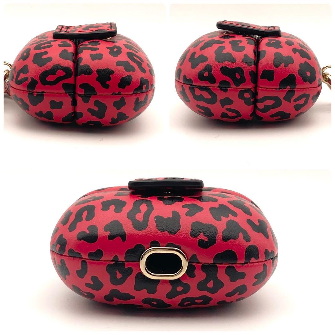 極美品● ディオール AirPods Pro ケース チャーム ヒョウ柄