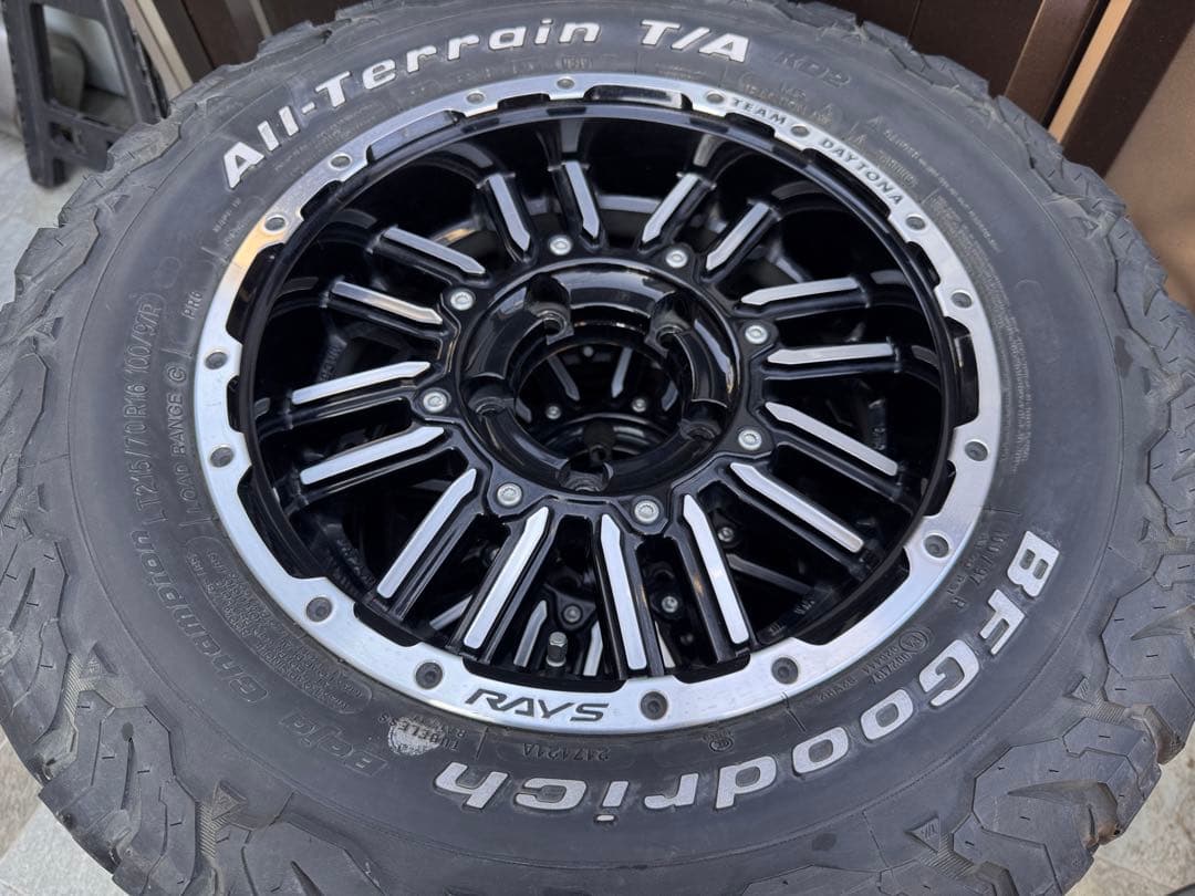 ジムニーシエラ用 BFGoodrich AT & RAYS 16インチ