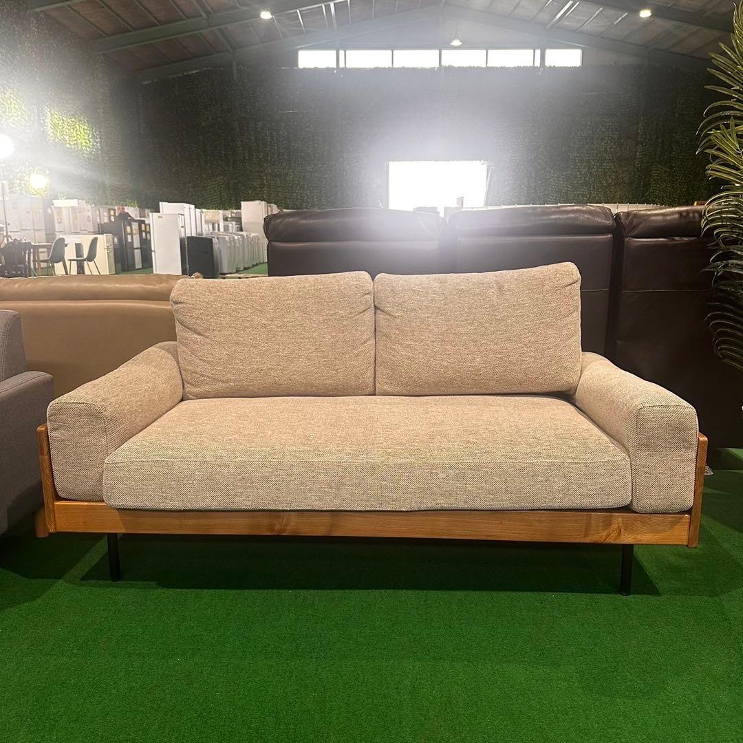 unico カバーリングソファ 3人掛け TREL ナチュラル 家具 Z136