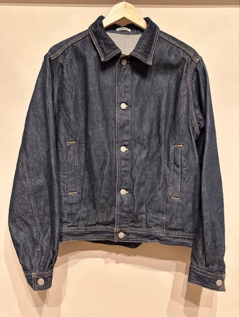 ジャケット・アウター AURALEE Hard Twist Denim Blouzon size4