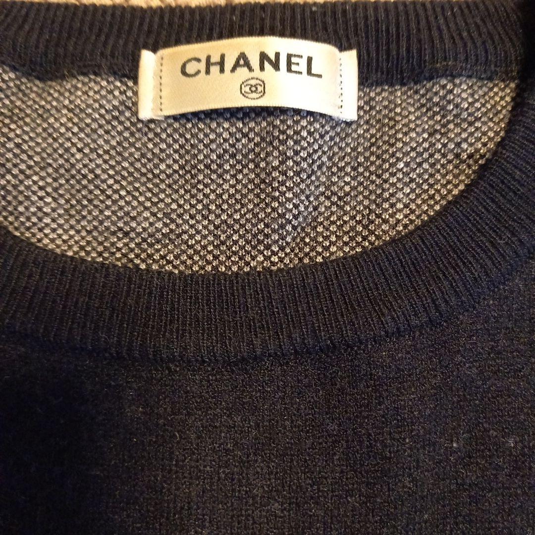 シャネル♡ロゴ♡ブラック♡ノベルティセーター♡1点のみ