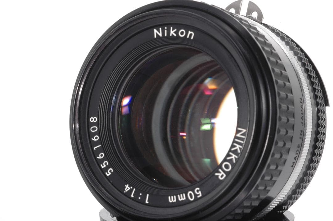 新品級☆保証Nikon NIKKOR 50mm f/1.4 Ai-s MFレンズ