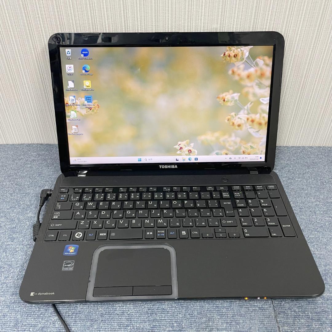 ノートパソコン　Windows11　オフィス付き　爆速SSD搭載　Blu-ray