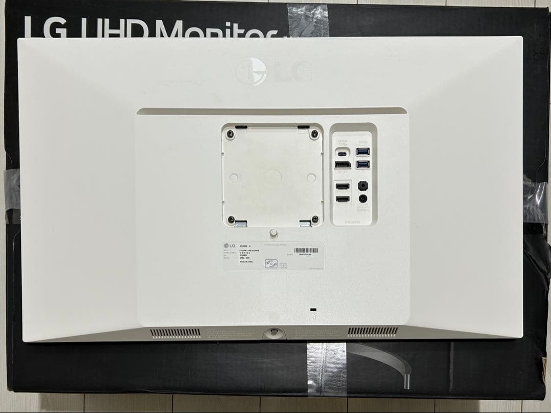 LG 27UK850-W 4Kモニター 27インチ