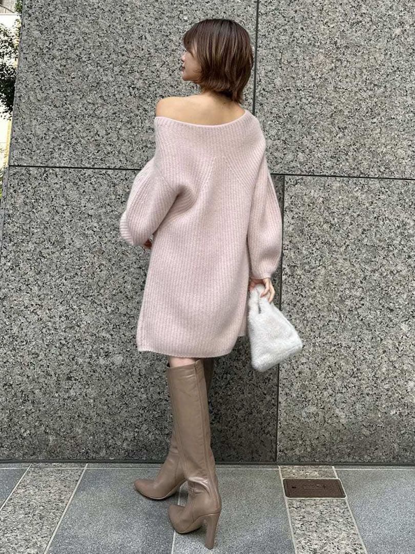 新作新品タグ付き　スナイデル♡ ラクーンミニニットワンピース