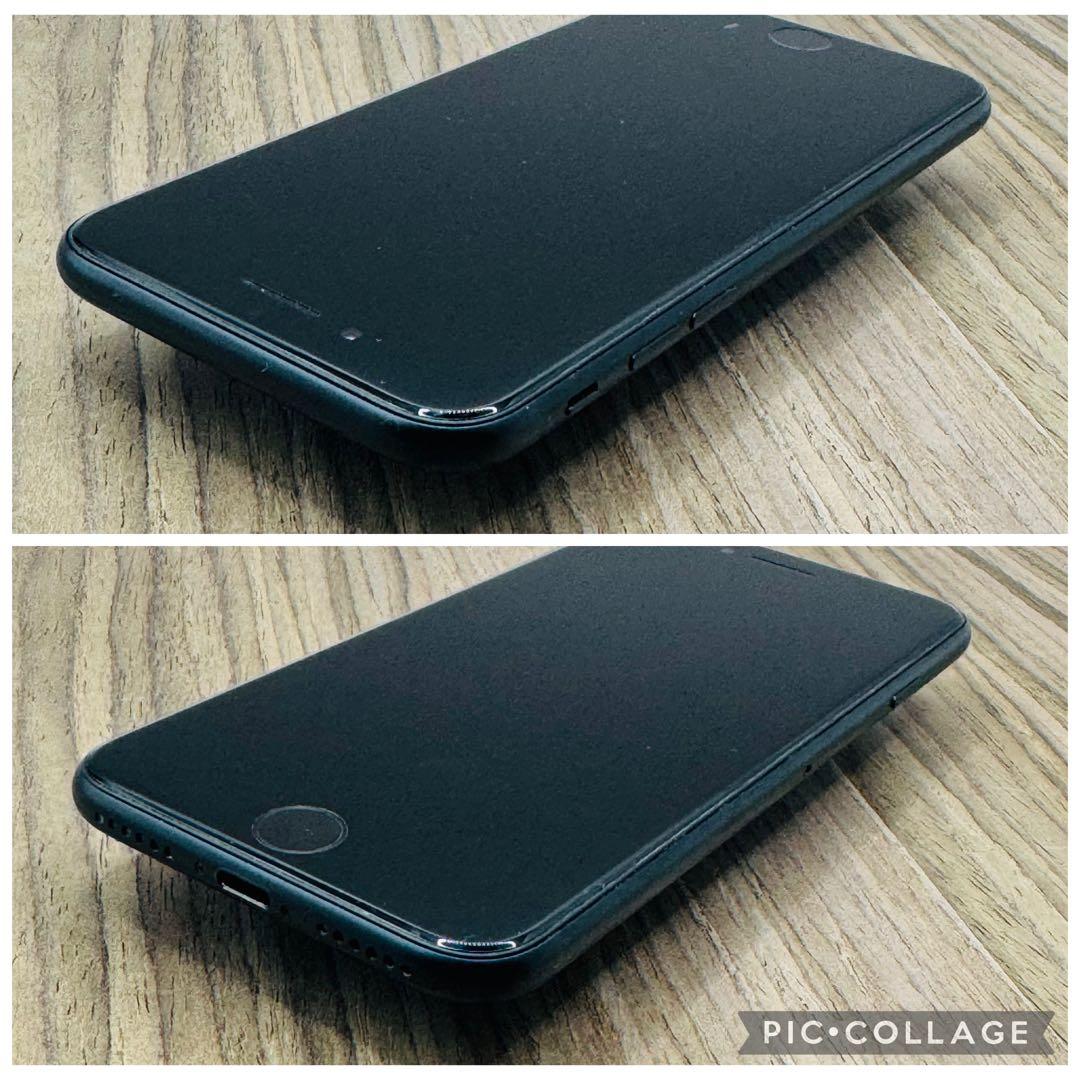 【美品】iPhoneSE3 ミッドナイト 128GB シムフリー 新品バッテリー