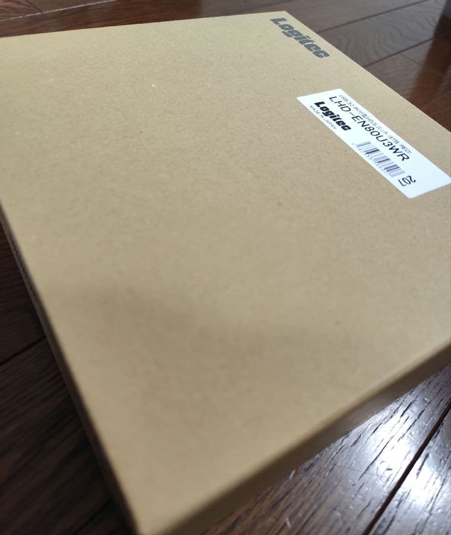 忍*ウ様 □新品・未開封_Logitec LHD-EN80U3WR 外付けSSD