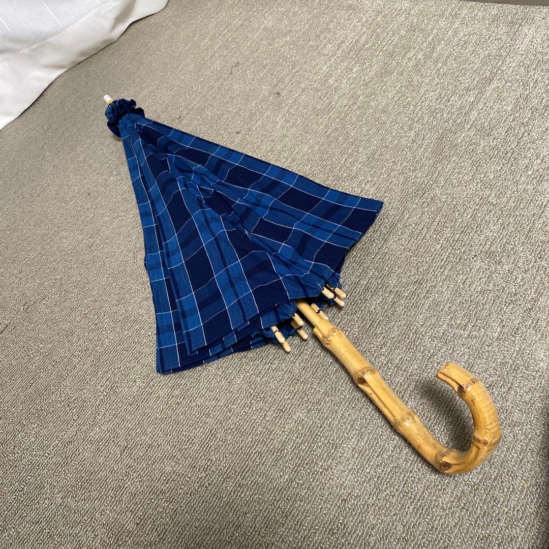 ハンドメイド日傘　松阪木綿