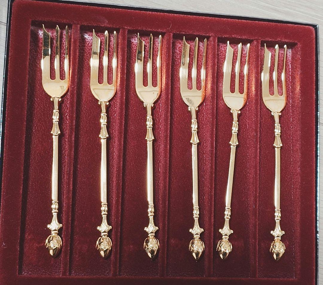 CHRISTOPH WIDMAN フォーク セット ゴールド デコルクラシック