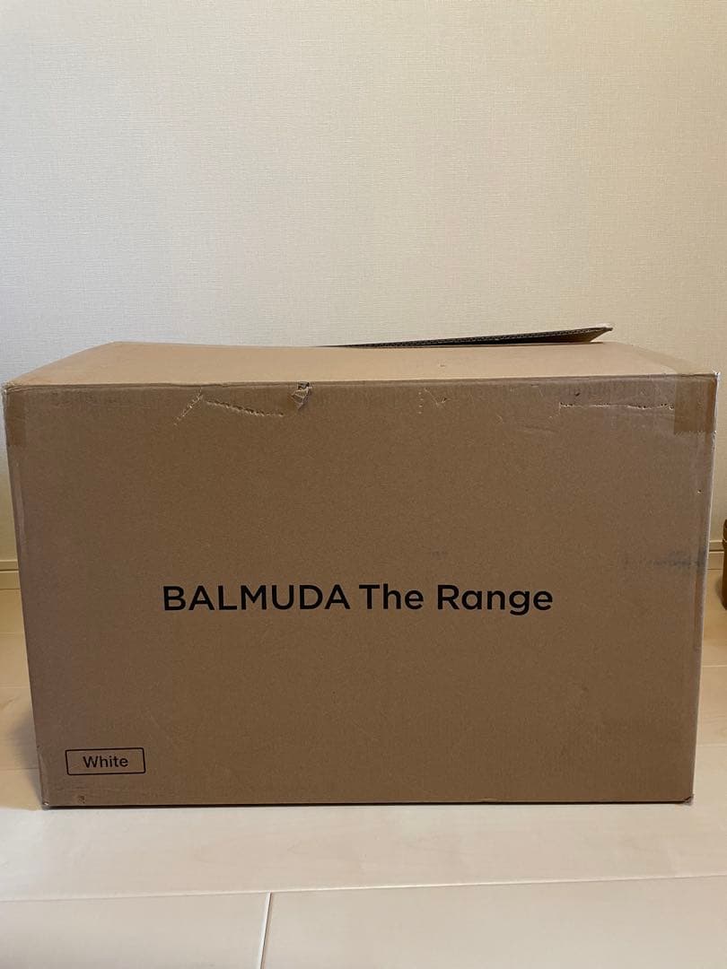 ☆新品未使用☆バルミューダ　レンジ　K09A ホワイト