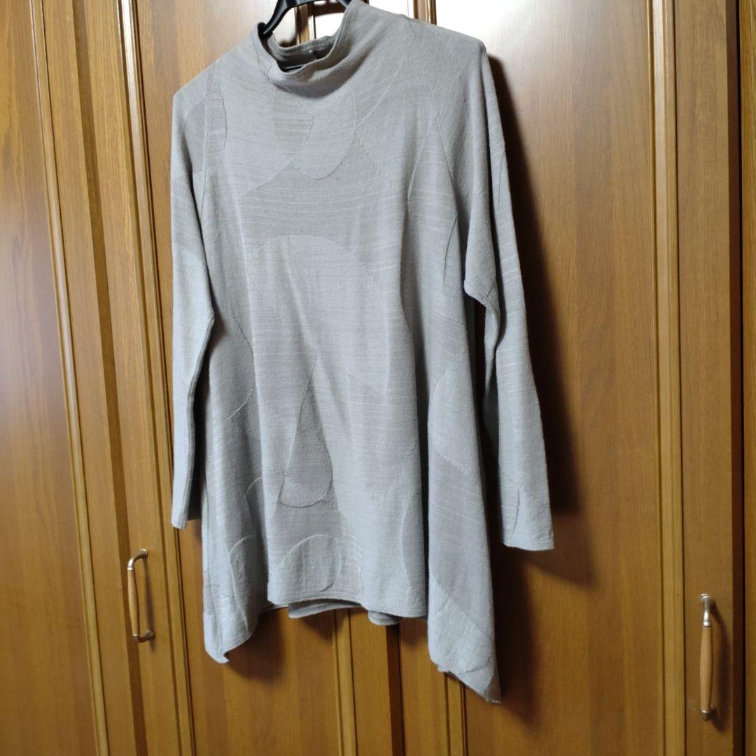 ヨ―ガンレ―ル　グレー チュニック 長袖