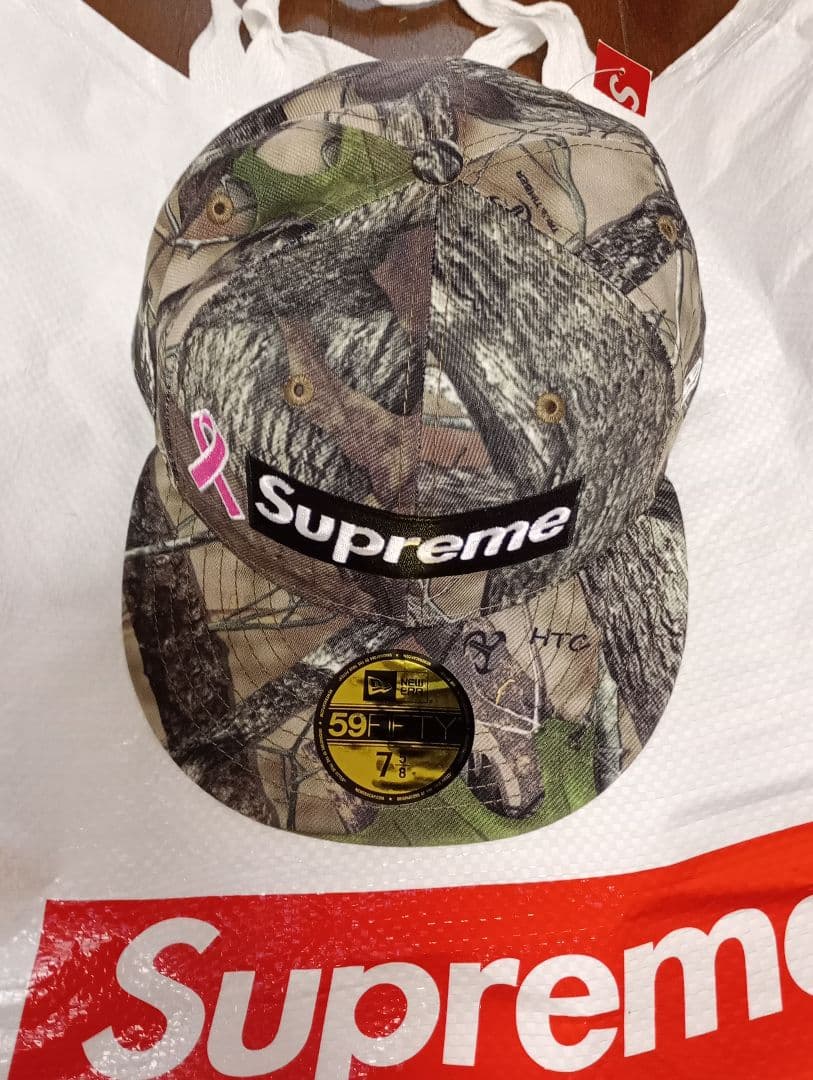 Supreme 迷彩柄 ベースボールキャップ 7 1/4