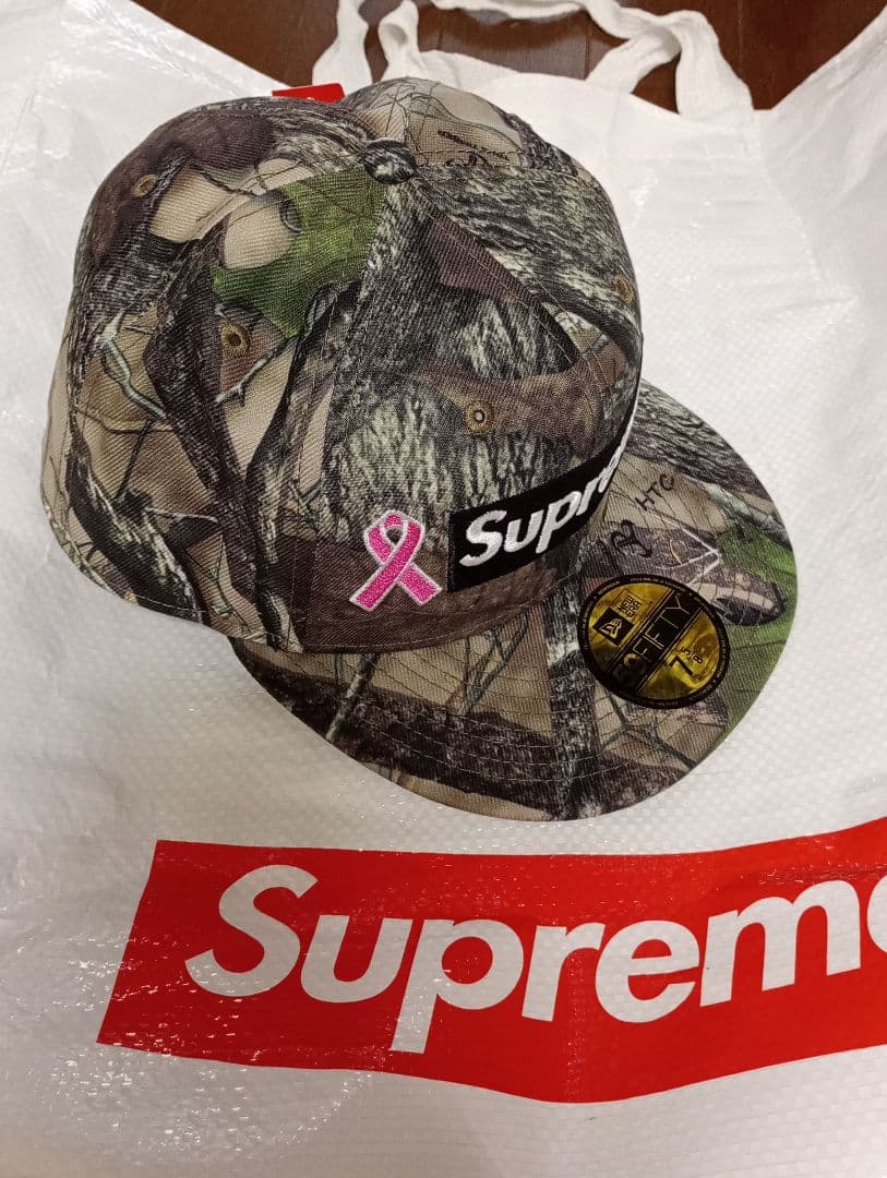 Supreme 迷彩柄 ベースボールキャップ 7 1/4