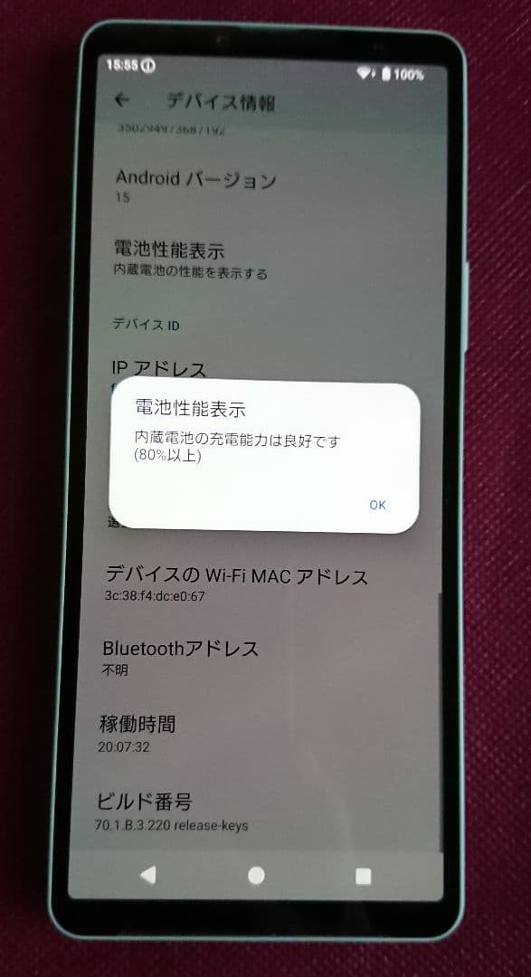 XPERIA 10Ⅵ SO-52E ブルー