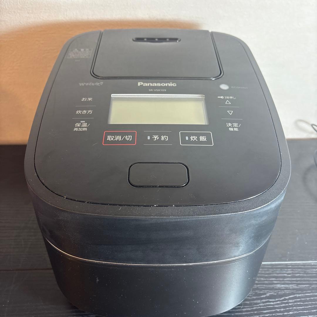 Panasonic 炊飯器 SR-VSX109 可変圧力IH 5.5合