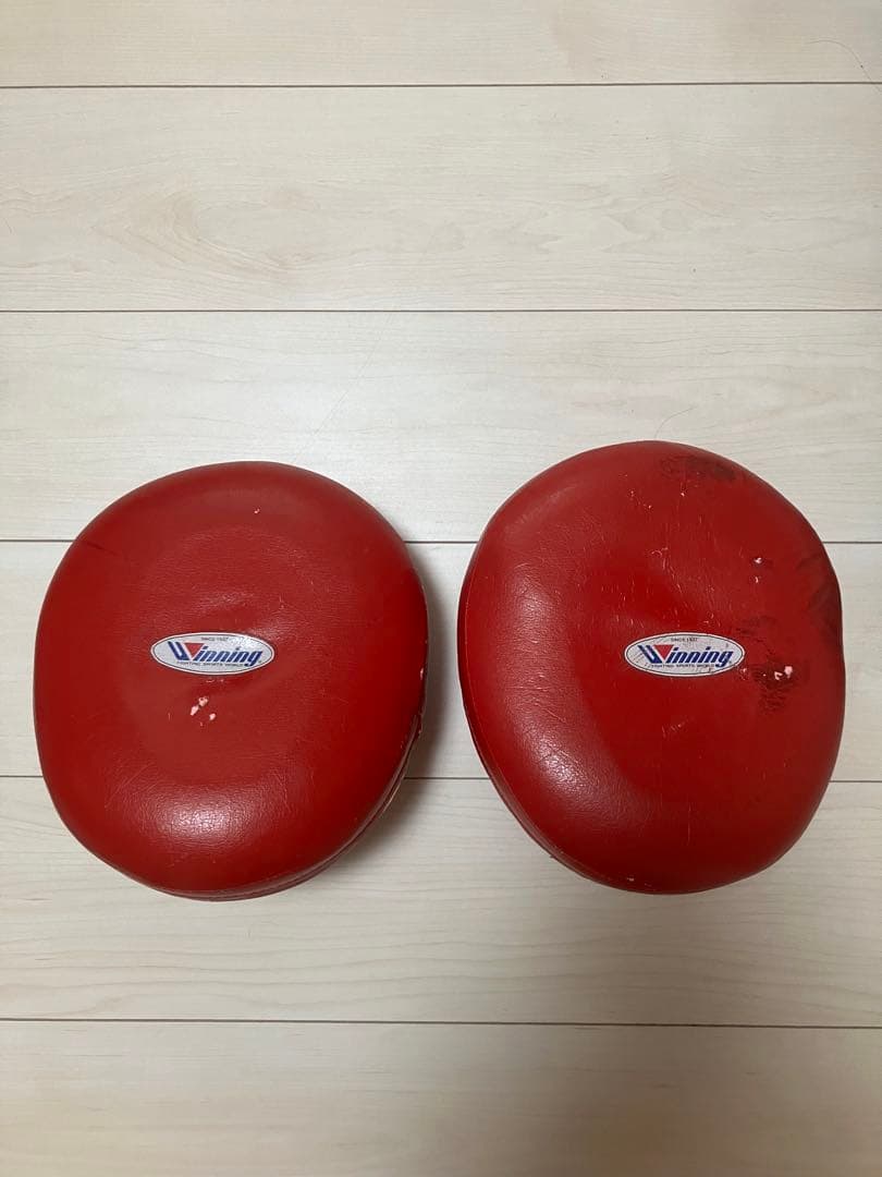 Winning ウィニング パンチングミット レッド CM-50