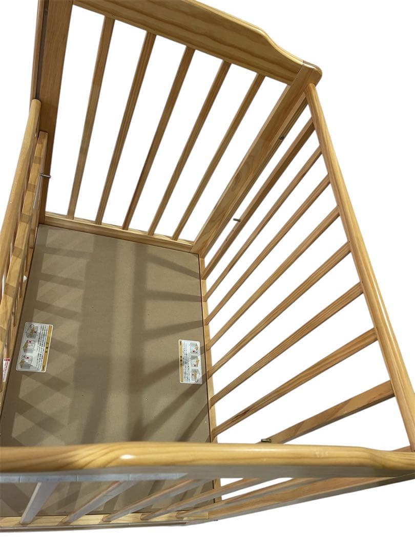 【美品】KATOJI カトージ ベビーベッド +コンパクトベッド