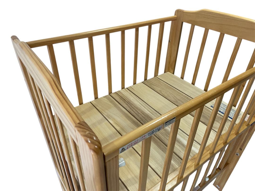 【美品】KATOJI カトージ ベビーベッド +コンパクトベッド