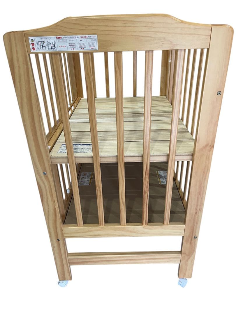 【美品】KATOJI カトージ ベビーベッド +コンパクトベッド