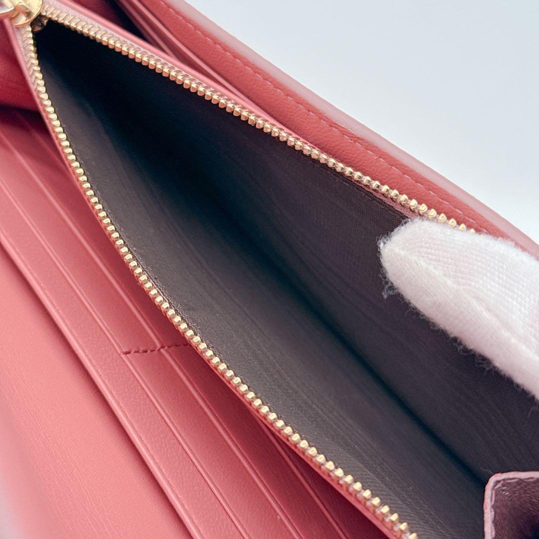 未使用✨ BVLGARI ブルガリ ロゴクリップ ローズゴールド 長財布