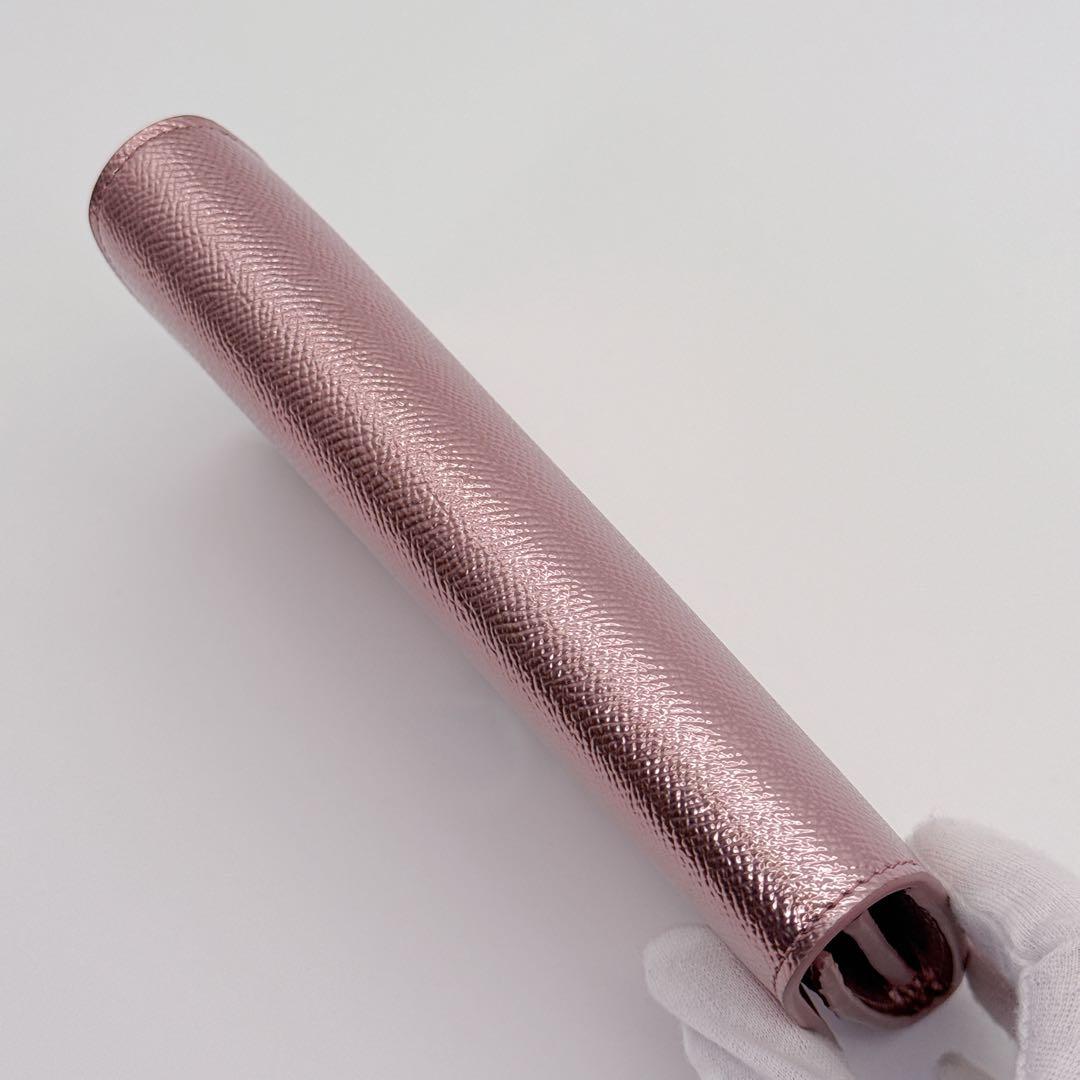 未使用✨ BVLGARI ブルガリ ロゴクリップ ローズゴールド 長財布