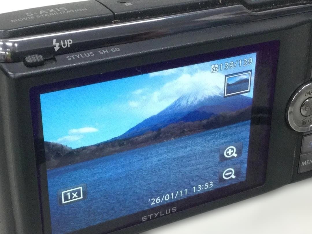 OLYMPUS STYLUS sh-60 オリンパス コンパクトデジタルカメラ