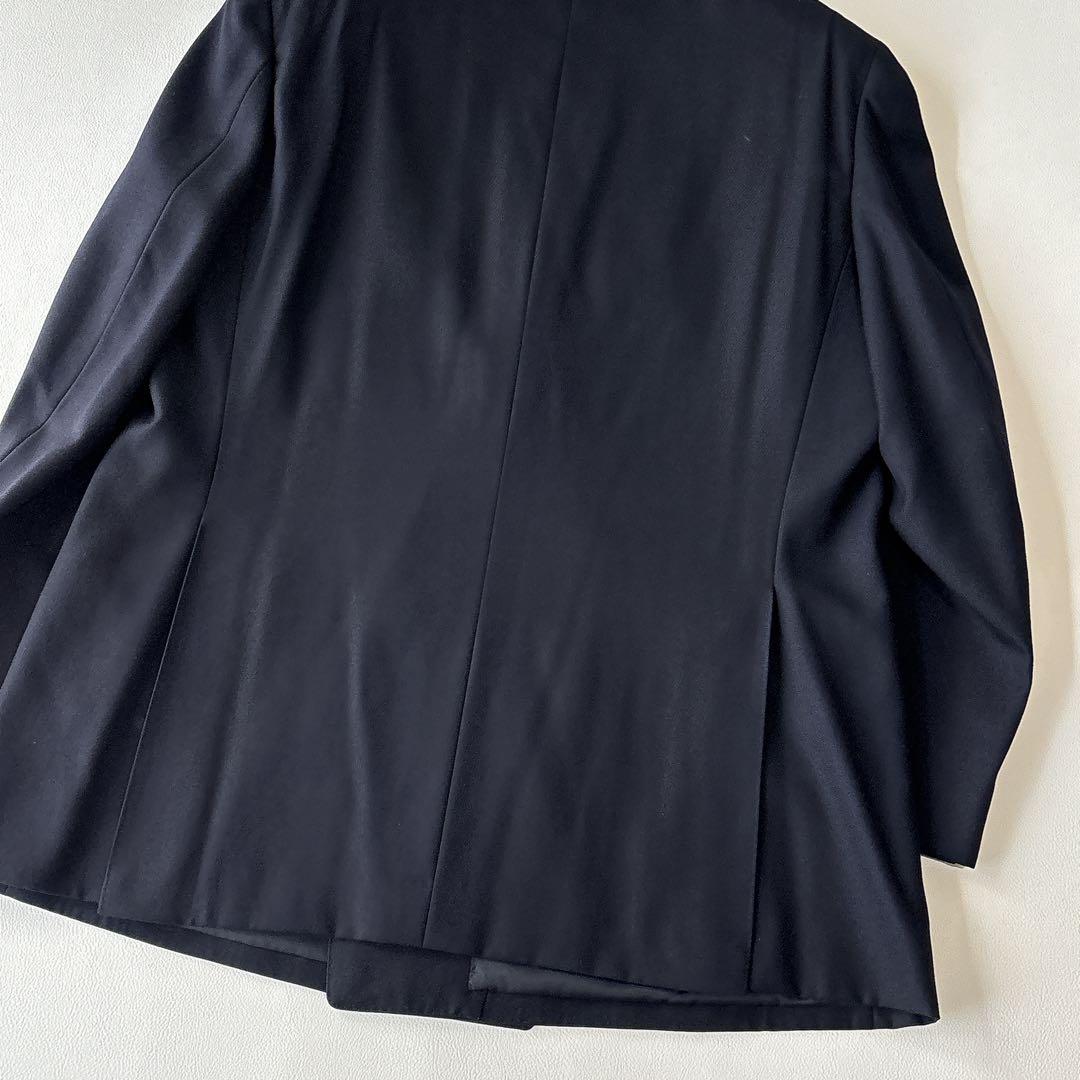 極美品✨稀少XL バーバリーズ 紺ブレ 金ボタン ダブルブレスト テーラード