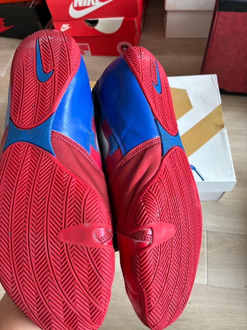 Nike ボクシングシューズ レッド/ブルー
