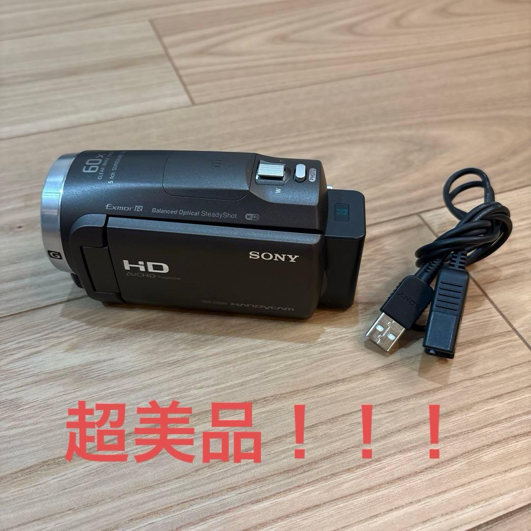 最終値下げ！ほぼ新品！！SONY HDR-CX680 ソニービデオカメラ
