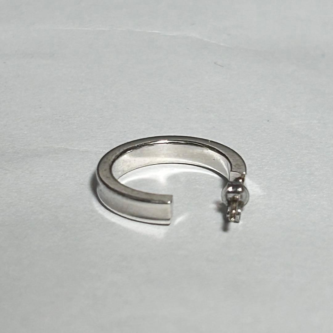 ティファニー 1837 ナロー フープ 片耳 ピアス シルバー925 スモール