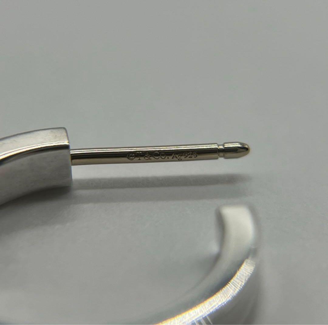 ティファニー 1837 ナロー フープ 片耳 ピアス シルバー925 スモール