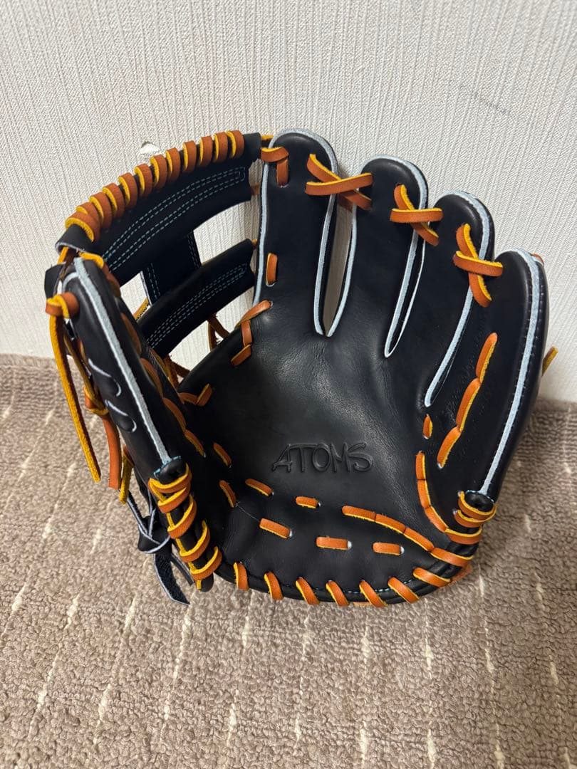 p*g様 ATOMS AGL‑NE501 右投用 ブラック 硬式 内野手用 27