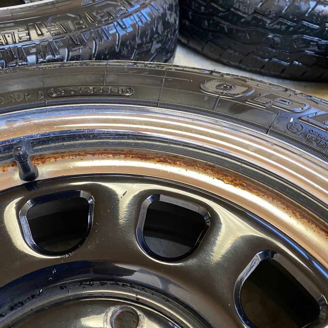 ジムニー オリジン 鉄心 175/80R16 6J +20タイヤホイールセット